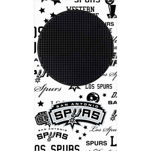 NBA San Antonio Spurs Historic Blast Xbox Series S Console Skin